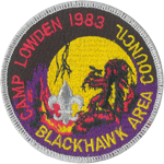 1983 camp patch